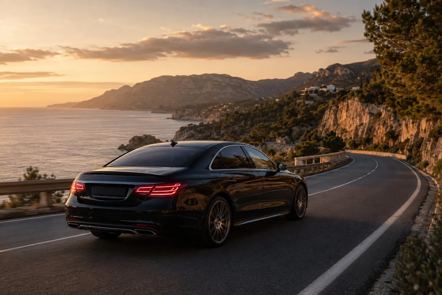 Private long-distance transfer along the Costa Blanca coast