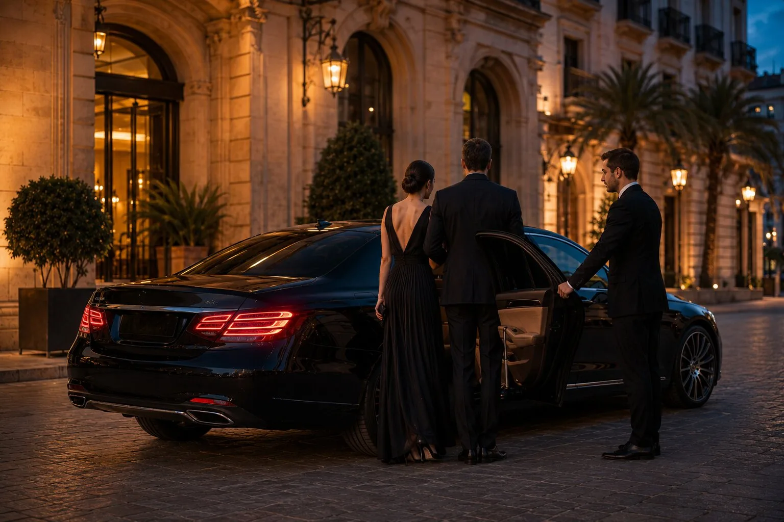 Executive car for an evening transfer in Valencia