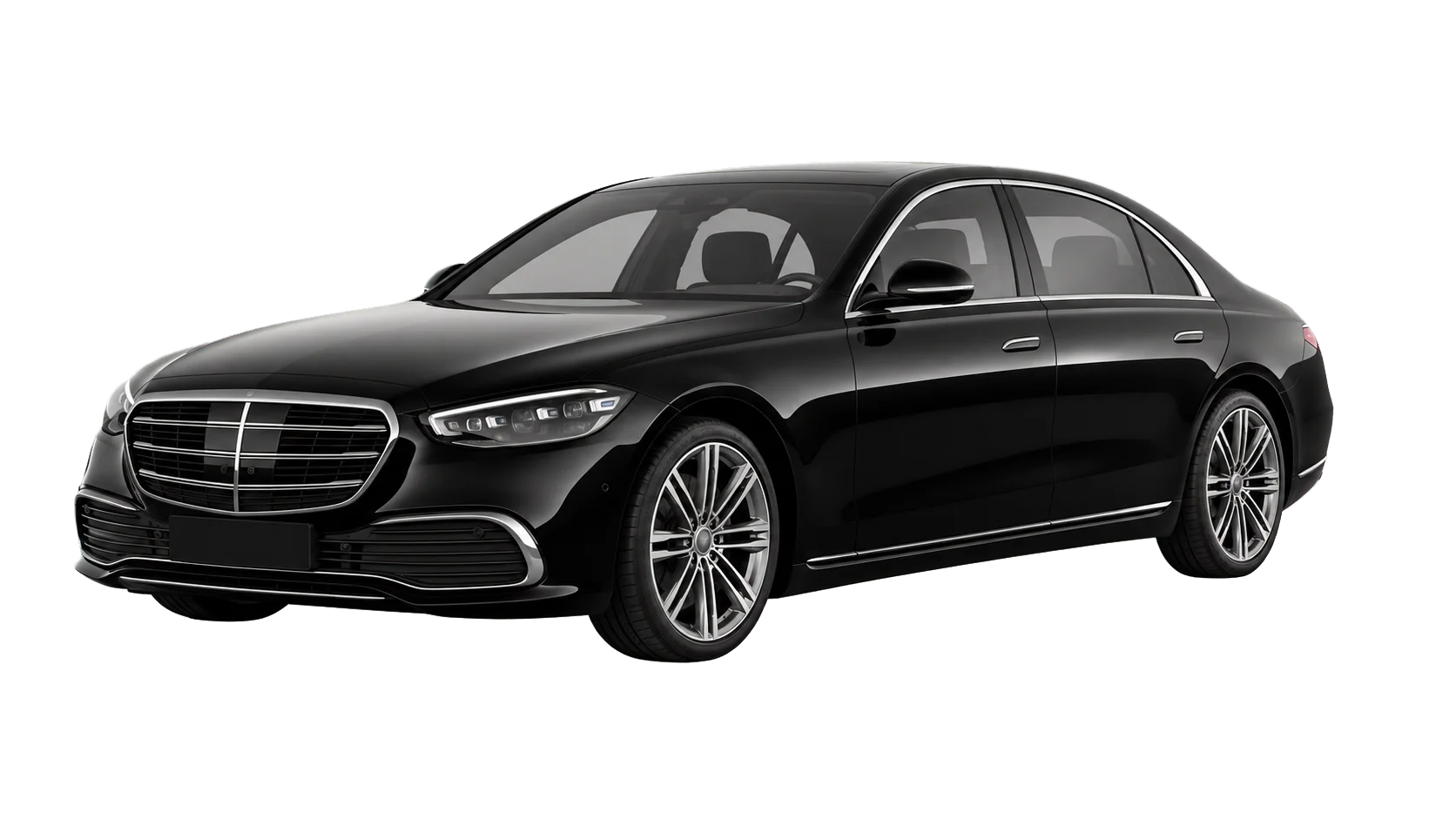 Black executive transfer car in Valencia